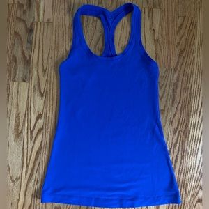 Lululemon Racerback Tank Top | Color: Blue w/ Purple Tint | Size:4